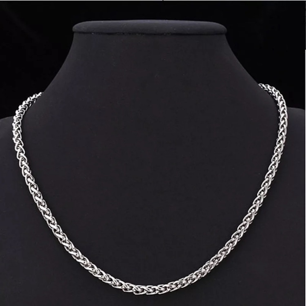 316L Stainless steel chain necklace for men 6MM - Picture 2 of 7